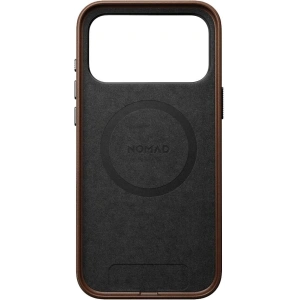 Skórzane etui NOMAD Traditional Leather Case do Apple iPhone 17 Pro Max kompatybilne z MagSafe (brown)