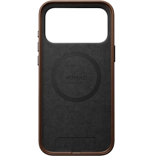 Skórzane etui NOMAD Traditional Leather Case do Apple iPhone 17 Pro Max kompatybilne z MagSafe (brown)
