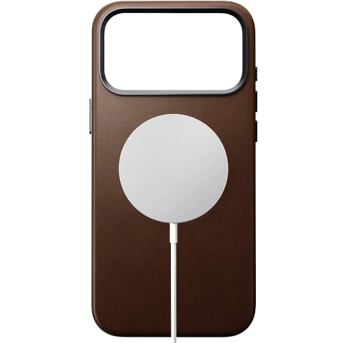 Skórzane etui NOMAD Traditional Leather Case do Apple iPhone 17 Pro Max kompatybilne z MagSafe (brown)