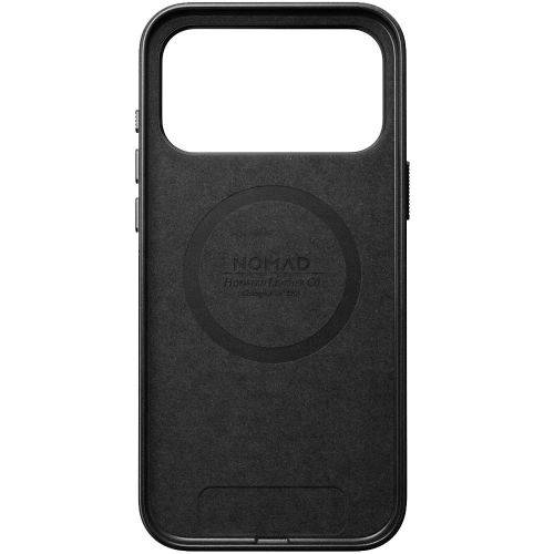 Skórzane etui NOMAD Traditional Leather Case do Apple iPhone 17 Pro Max kompatybilne z MagSafe, skóra Horween (black)