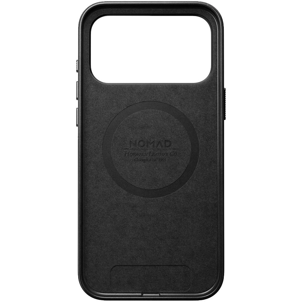 Skórzane etui NOMAD Traditional Leather Case do Apple iPhone 17 Pro Max kompatybilne z MagSafe, skóra Horween (black)