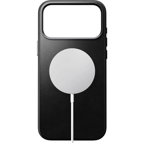 Skórzane etui NOMAD Traditional Leather Case do Apple iPhone 17 Pro Max kompatybilne z MagSafe, skóra Horween (black)