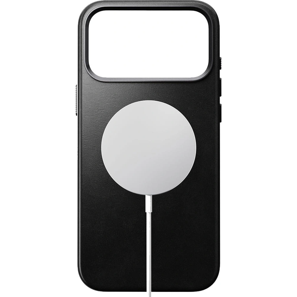 Skórzane etui NOMAD Traditional Leather Case do Apple iPhone 17 Pro Max kompatybilne z MagSafe, skóra Horween (black)