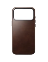 Skórzane etui NOMAD Traditional Leather Case do Apple iPhone 17 Pro Max kompatybilne z MagSafe, skóra Horween (rustic brown)