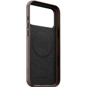 Skórzane etui NOMAD Traditional Leather Case do Apple iPhone 17 Pro Max kompatybilne z MagSafe, skóra Horween (rustic brown)