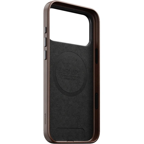 Skórzane etui NOMAD Traditional Leather Case do Apple iPhone 17 Pro Max kompatybilne z MagSafe, skóra Horween (rustic brown)