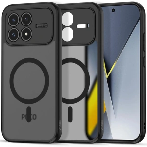 Etui Tech-Protect Magmat MagSafe do Xiaomi Poco F8 Pro Matte Black