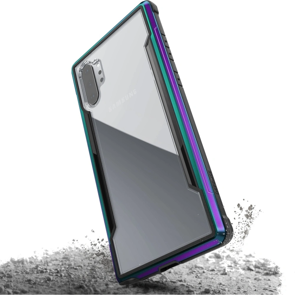 Etui aluminiowe X-Doria Defense Shield Samsung Galaxy Note 10+ Plus (Drop test 3m) (Iridescent)