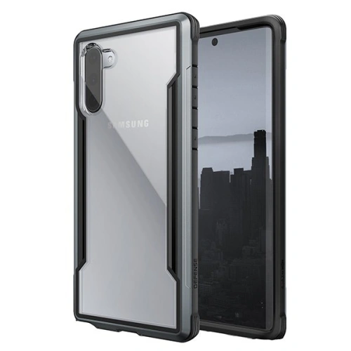 Kup X-Doria Samsung Aluminiumhülle Defense Shield Galaxy Note 10 (Falltest 3m) (Schwarz) - XDR038BLK - {ean13} - Sklep Home Screen