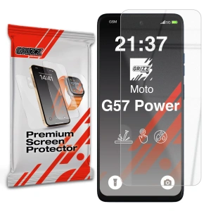 Szkło hybrydowe GrizzGlass HybridGlass do Motorola Moto G57 Power