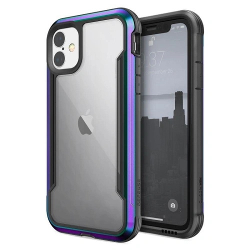 Kup Alumínium tok X-Doria Defense Shield Apple iPhone 11 (3m-es ejtési teszt) (Iridescent) - XDR019IRI - {ean13} - Sklep Home Screen