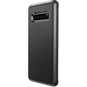 Kup Etui aluminiowe X-Doria Defense Lux Samsung Galaxy S10+ Plus (Drop test 3m) (Black Leather) - XDR005BLK - {ean13} - Sklep Home Screen