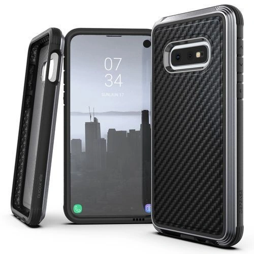 Kup Etui aluminiowe X-Doria Defense Lux Samsung Galaxy S10e (test de cădere 3m) (Fibră de carbon neagră) - XDR003BLK - {ean13} - Sklep Home Screen