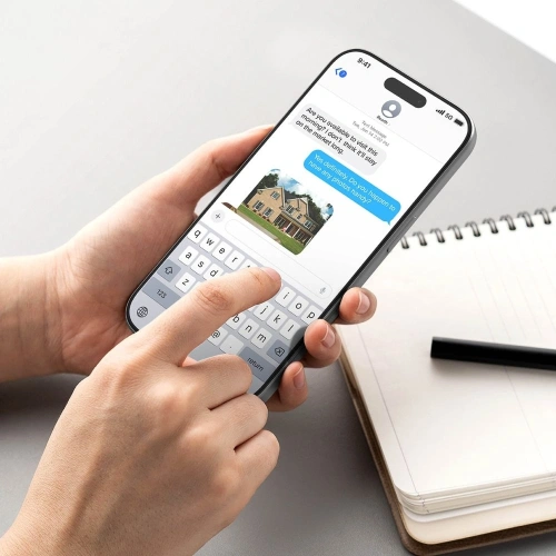 Szkło hartowane Ringke Easy Slide Anti Reflective Tempered Glass do Apple iPhone 17 Pro Clear