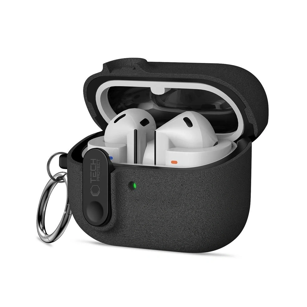 Etui Tech-Protect Slim Hook do Samsung Galaxy Buds 3 / 3 FE / 3 Pro Black