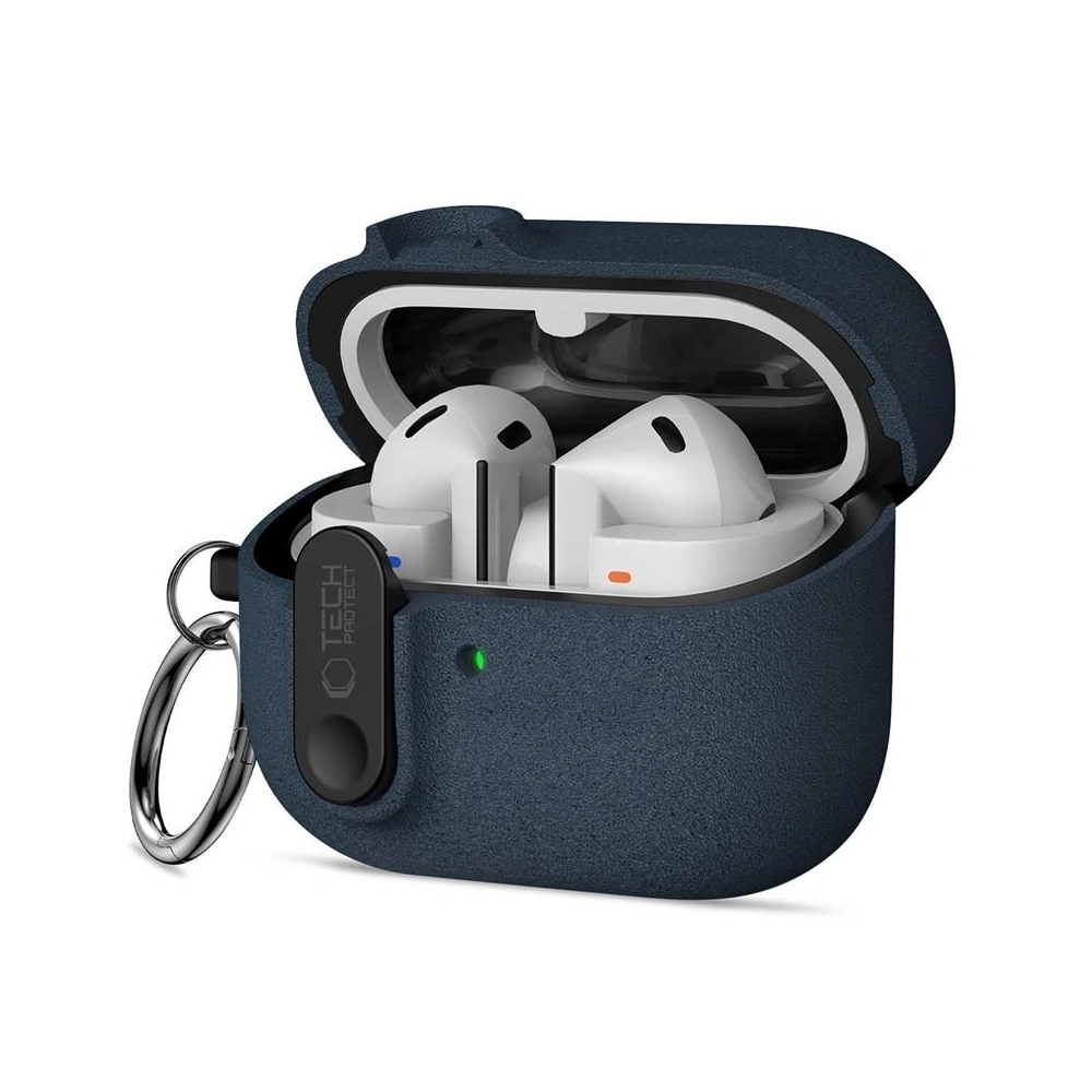 Etui Tech-Protect Slim Hook do Samsung Galaxy Buds 3 / 3 FE / 3 Pro Fluffy Blue