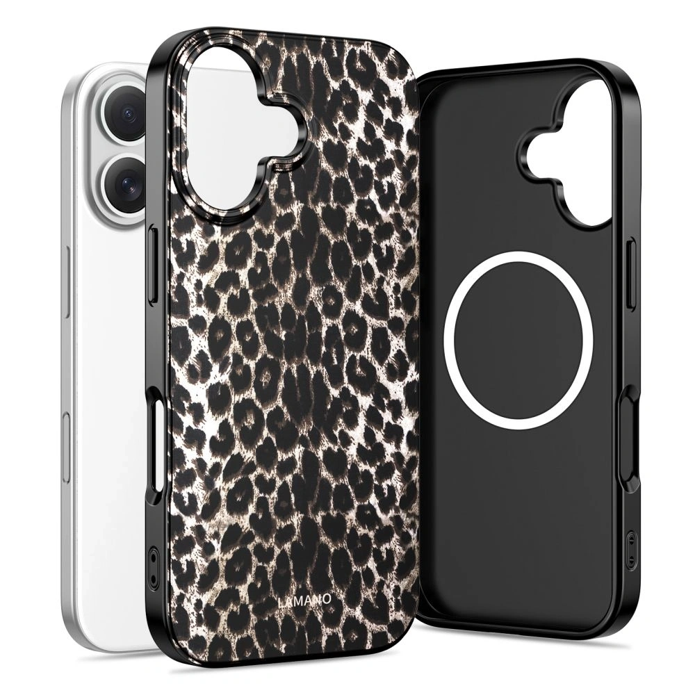 Etui Tech-Protect Lamano MagSafe do Apple iPhone 17 Leopard
