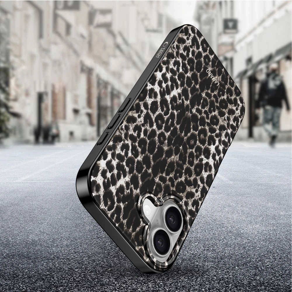 Etui Tech-Protect Lamano MagSafe do Apple iPhone 17 Leopard