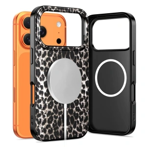 Etui Tech-Protect Lamano MagSafe do Apple iPhone 17 Pro Leopard
