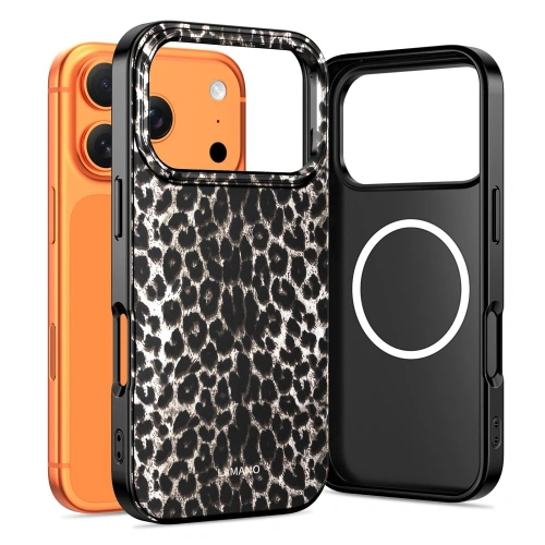 Etui Tech-Protect Lamano MagSafe do Apple iPhone 17 Pro Max Leopard