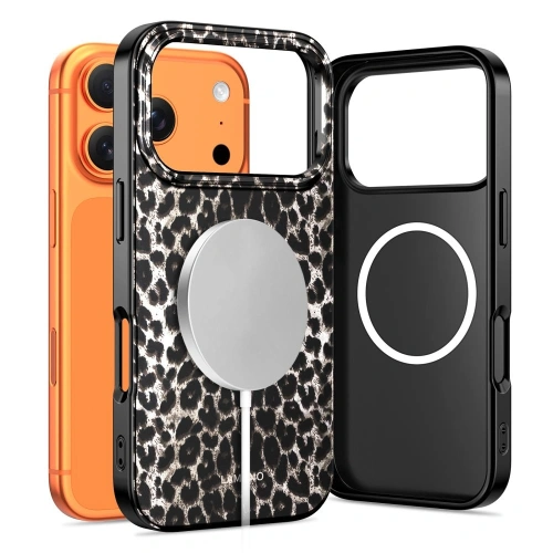 Etui Tech-Protect Lamano MagSafe do Apple iPhone 17 Pro Max Leopard
