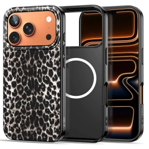 Etui Tech-Protect Lamano MagSafe do Apple iPhone 17 Pro Max Leopard