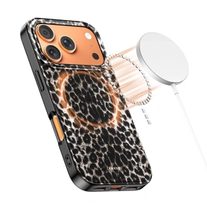 Etui Tech-Protect Lamano MagSafe do Apple iPhone 17 Pro Max Leopard