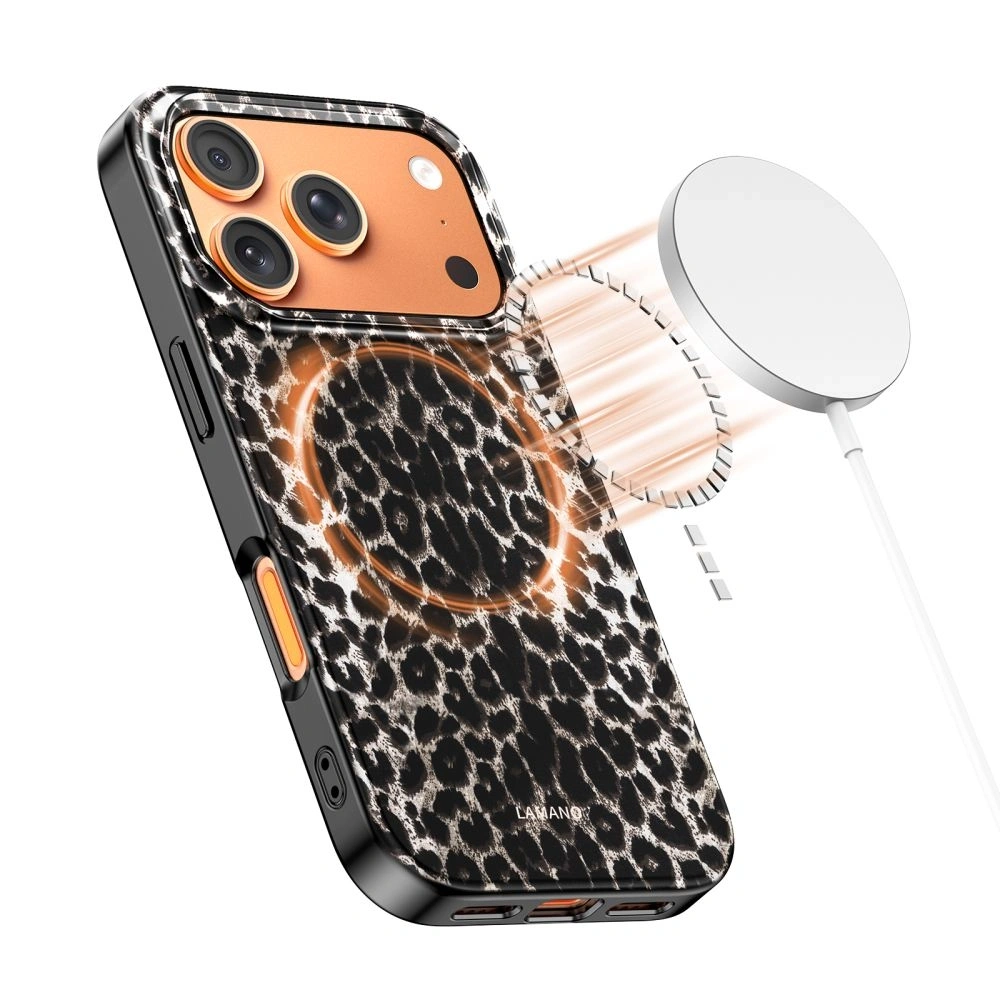 Etui Tech-Protect Lamano MagSafe do Apple iPhone 17 Pro Max Leopard