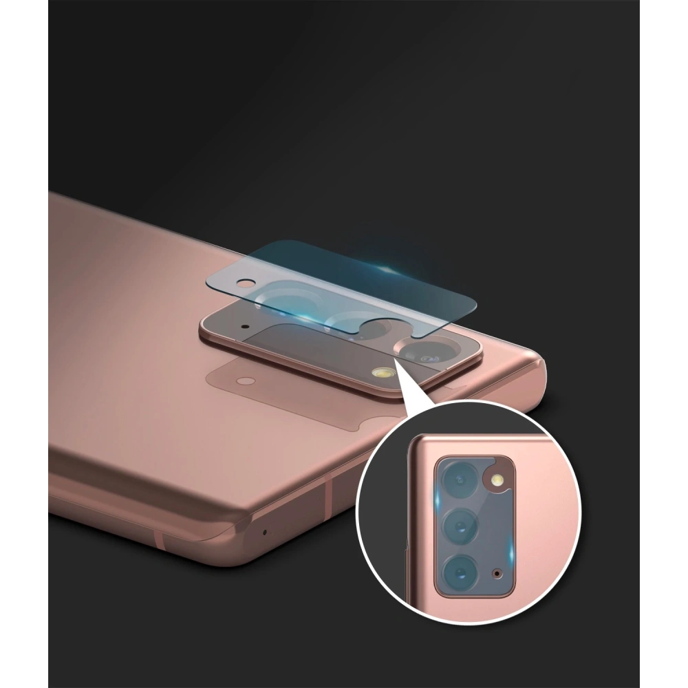 3x szkło na aparat Samsung Galaxy Note 20 - Ringke Camera Glass - Home Screen