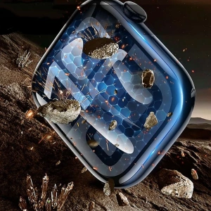 Szkło hybrydowe Tech-Protect Easy Set Flex+ do Apple Watch 10 / 11 42mm Black [3 PACK]