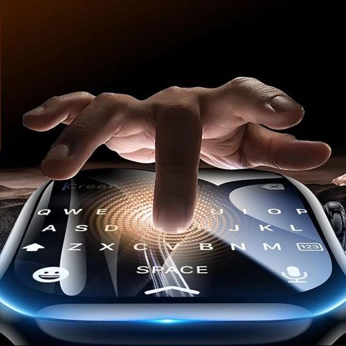 Szkło hybrydowe Tech-Protect Easy Set Flex+ do Apple Watch 10 / 11 46mm Black [3 PACK]