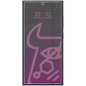 Prywatyzujące szkło hybrydowe Bizon Glass Mule Shadow do Samsung Galaxy S24 Ultra matowe
