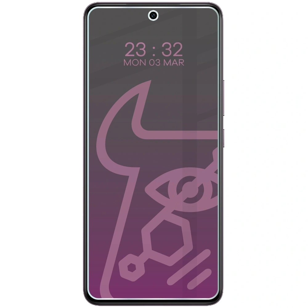 Prywatyzujące szkło hybrydowe Bizon Glass Mule Shadow do Vivo V50 Lite 5G matowe