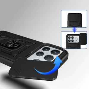 Etui Tech-Protect Camshield Pro do Xiaomi Poco F8 Ultra Black