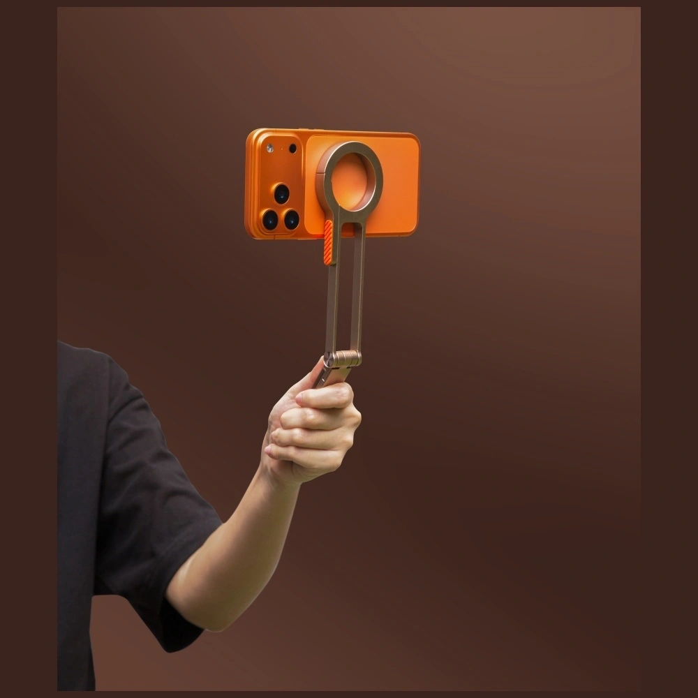 Uchwyt magnetyczny UNIQ Arcus TriPod Stand szampański