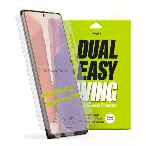 Kup Fólie hydrogelová Ringke Dual Easy Wing Full Cover Samsung Galaxy Note 20 [2 PACK] - RGK1232 - {ean13} - Sklep Home Screen