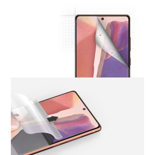 Kup Folia hydrożelowa Ringke Dual Easy Wing Full Cover Samsung Galaxy Note 20 [2 PACK] - RGK1232 - {ean13} - Sklep Home Screen