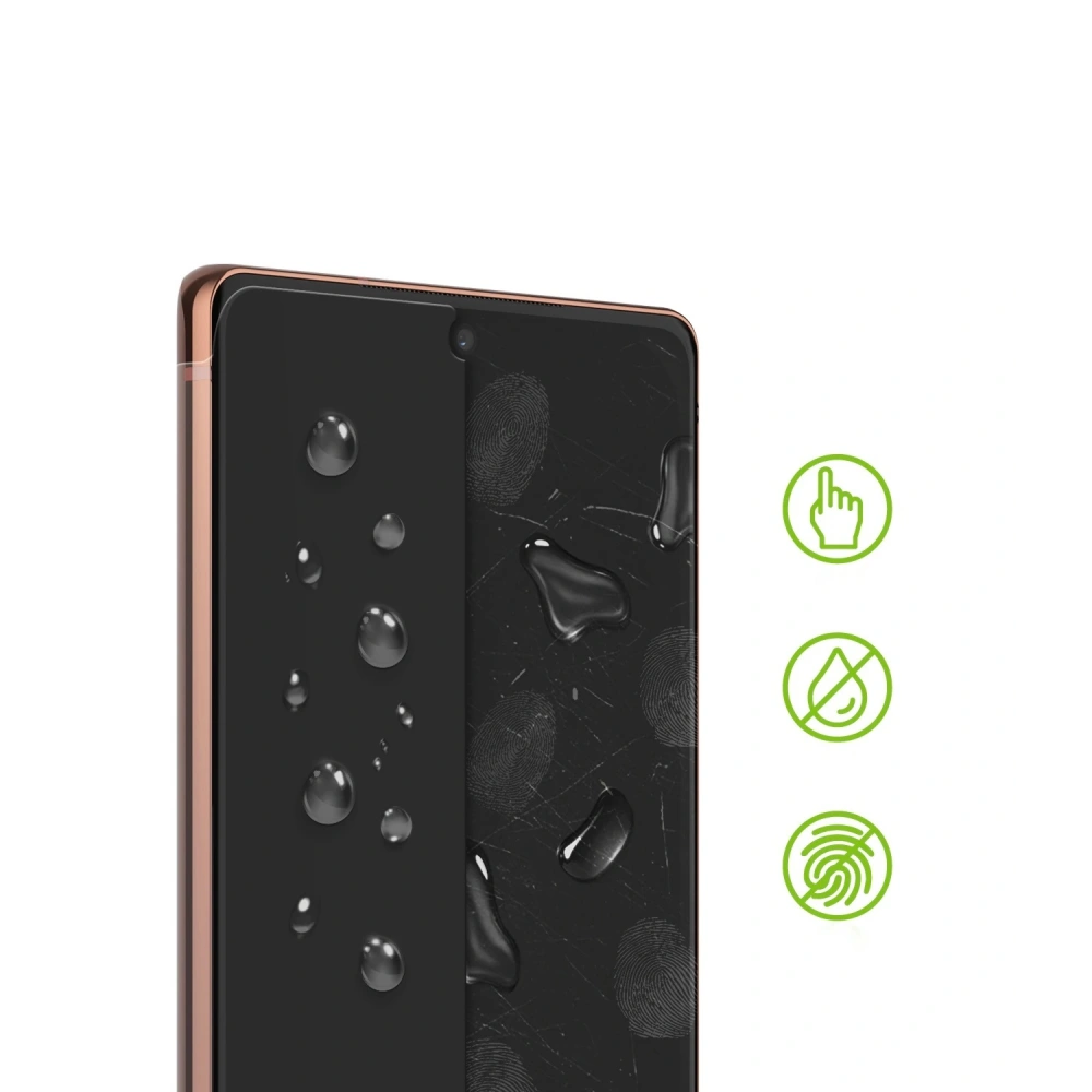 2x folia hydrożelowa Samsung Galaxy Note 20 - Ringke Dual Easy Wing - Home Screen