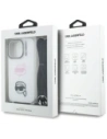Etui Karl Lagerfeld IML Crossbody Karl&Choupette Head do Apple iPhone 16 Pro biały