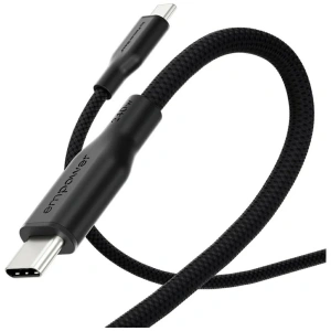 Kabel Empower by PanzerGlass Racing 240W USB-C / USB-C 1.2m czarny