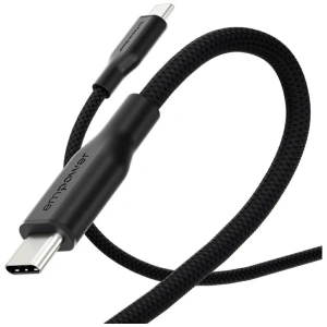 Kabel Empower by PanzerGlass Racing 60W USB-C / USB-C 1.2m czarny