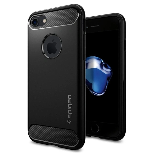 Kup Etui Spigen Rugged Armor Apple iPhone 8/7 Fekete - SPN1221BLK - {ean13} - Sklep Home Screen