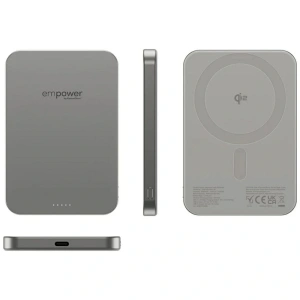 Powerbank Empower by PanzerGlass Bank 5000mAh tytanowy