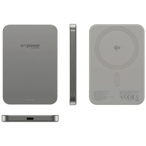 Powerbank Empower by PanzerGlass Bank 5000mAh tytanowy