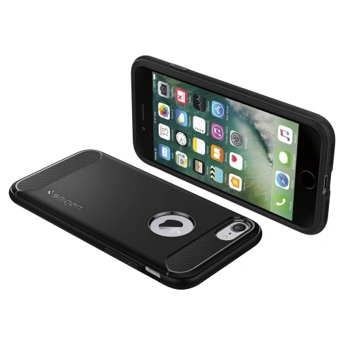 Kup Etui Spigen Rugged Armor Apple iPhone 8/7 Fekete - SPN1221BLK - {ean13} - Sklep Home Screen