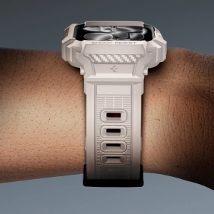 Etui Spigen Rugged Armor Pro V2 do Apple Watch 10 / 11 46mm Dune Beige