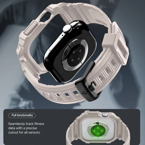 Etui Spigen Rugged Armor Pro V2 do Apple Watch 10 / 11 46mm Dune Beige