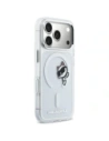 Etui Karl Lagerfeld IML Peekaboo MagSafe do Apple iPhone 17 Pro transparent
