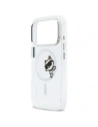 Etui Karl Lagerfeld IML Peekaboo MagSafe do Apple iPhone 17 Pro transparent