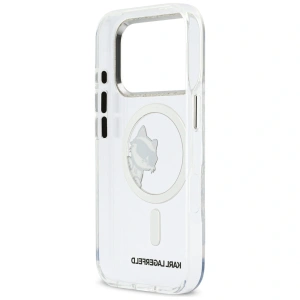 Etui Karl Lagerfeld IML Peekaboo MagSafe do Apple iPhone 17 Pro transparent